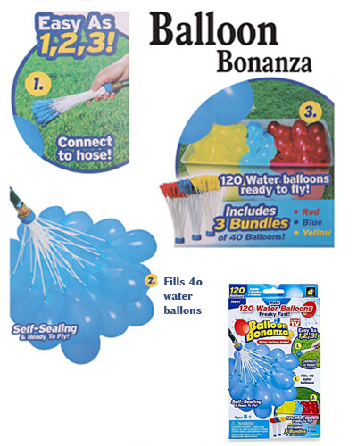 بادکنکهای آبی balloon bonanza